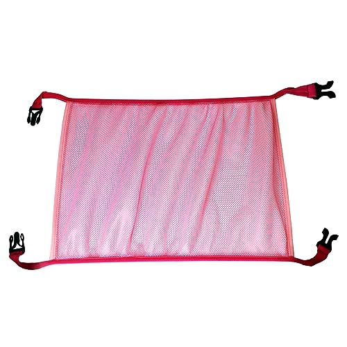 Image of Mesh Fixing Strap for Easy Fastening Backpack to Luggage Handle - Bag Accessory for Securely Attaching Shoulder Bag and Trolley Strap with Plastic Buckle