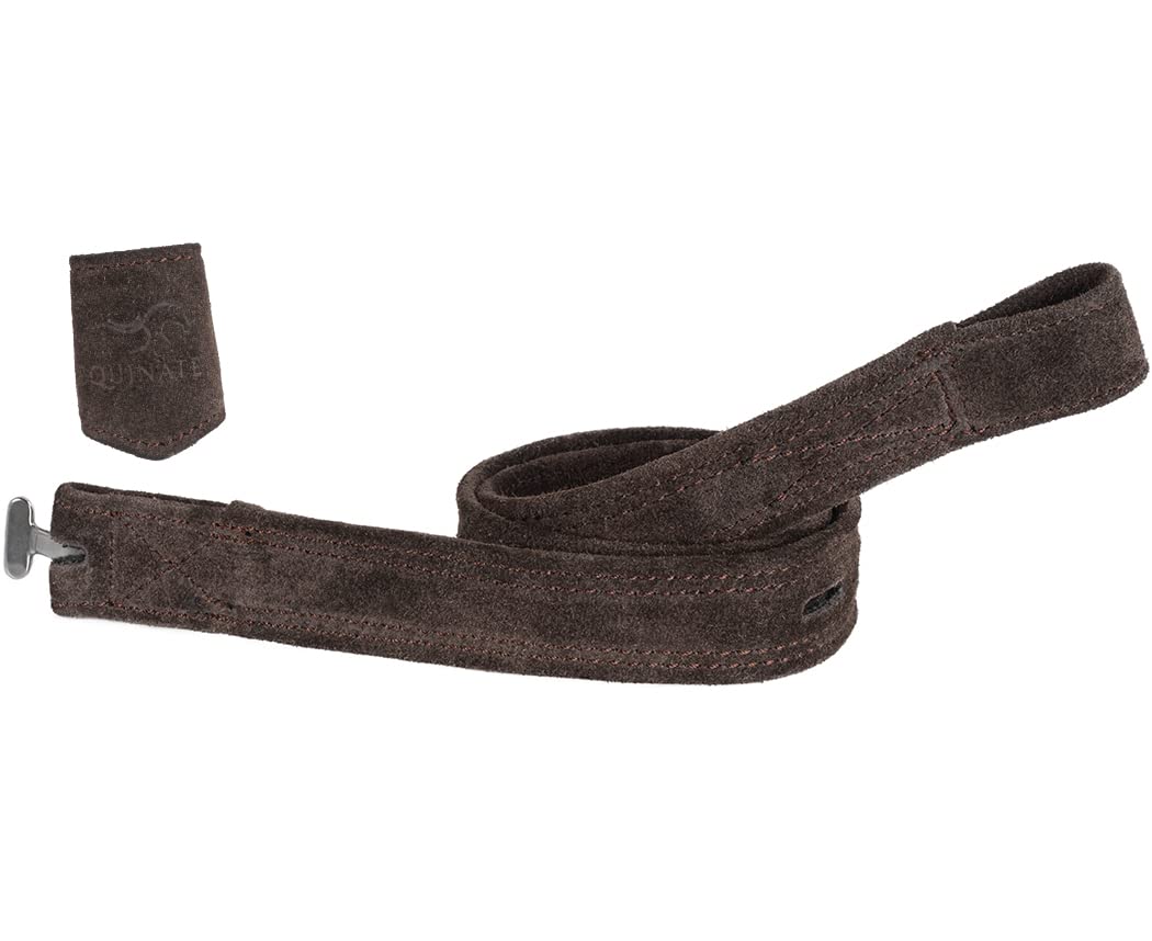 Equinate Slimline Mono Columbia Étrivières en daim Marron 70 cm