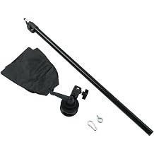 Studio Lighting Boom Arm with Weight Bag, Extends from 76 to 135cm for Overhead Shots