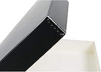 Vista 86 de Lineco Folio Storage Box, Clamshell Design with Metal Edge. 18.5x24.5x1.75 Inches, Archival Boxboard, Preserve Photos, Cards, Magazines, Documents