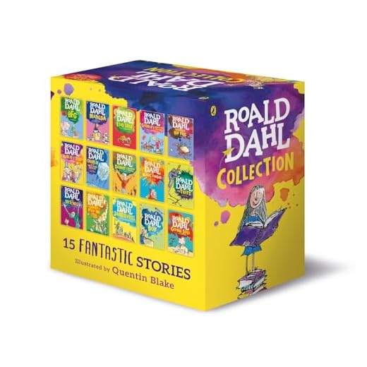 Roald Dahl 15-Book Boxed Set-PROP-RMS