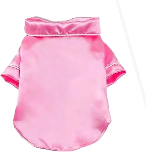 Miniatura 6 de Pijamas de seda suave para perros, ropa para mascotas, ropa cómoda y transpirable de bulldog francés, Yorkie Shih Tzu, conjunto