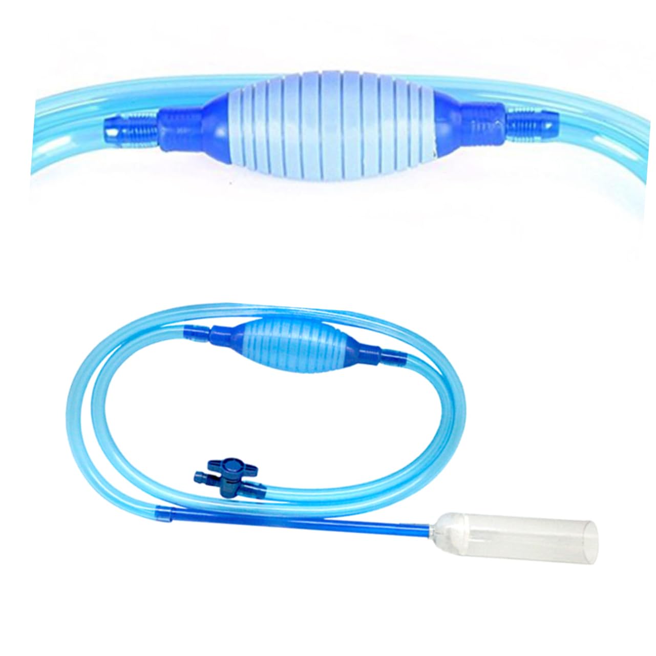 VANZACK Aquarium Water Changer Kit 2.5m Siphon Pump for Gravel Cleaning Water Exchange
