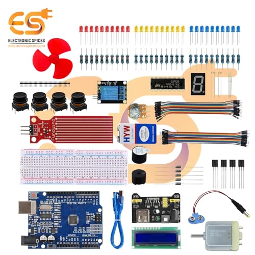 Image of Electronic Spices DIY Super Scratch Starter Kit with LED's & Resistors(129 Item)