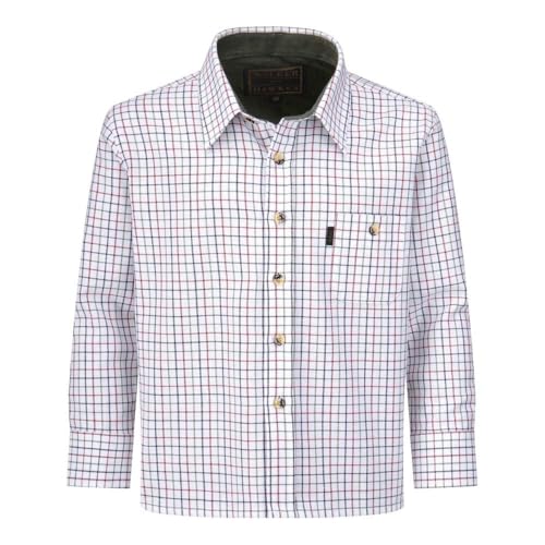 Walker and Hawkes - Kids Long Sleeved 100% Mickleton Cotton Country Check Shirt