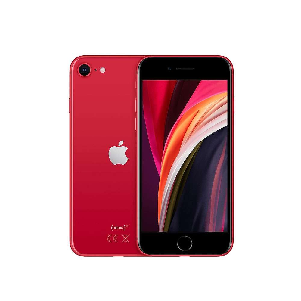 Refurbished Apple iPhone SE 2020 Available in Red- 64GB - Refurbished As New with 1 Year Warranty