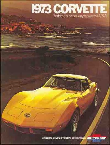 1973 CHEVROLET CORVETTE SALES BROCHURE