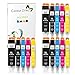Price comparison product image Colour Direct 550XL 551XL Compatible Ink Cartridges for Canon PGI-550 CLI-551 XL for Canon Pixma iP7250 MG5650 MX925 MG6450 iX6850 MG5550 MX920 MX725 iP8750 MG6350 MG5450 MG6650-15 Pack (3 Sets)