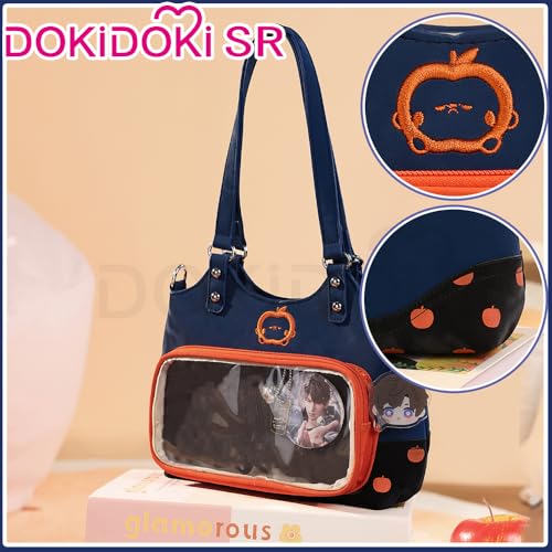 KIRA KIRA Love And Deepspace Zayne Itabag Cosplay Props Blue School Ita Bag Love And Deepspace Zayne Doujin Bag2