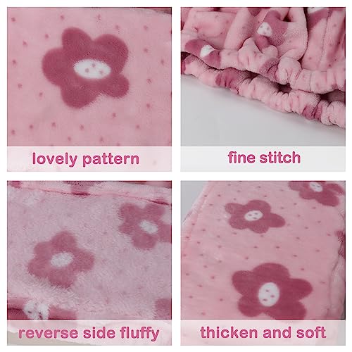 Image of Gripper Strip Frame Cover Rug Hooking Frame Cover Flannel for 19.6 inch x 19.6 inch (Pink)
