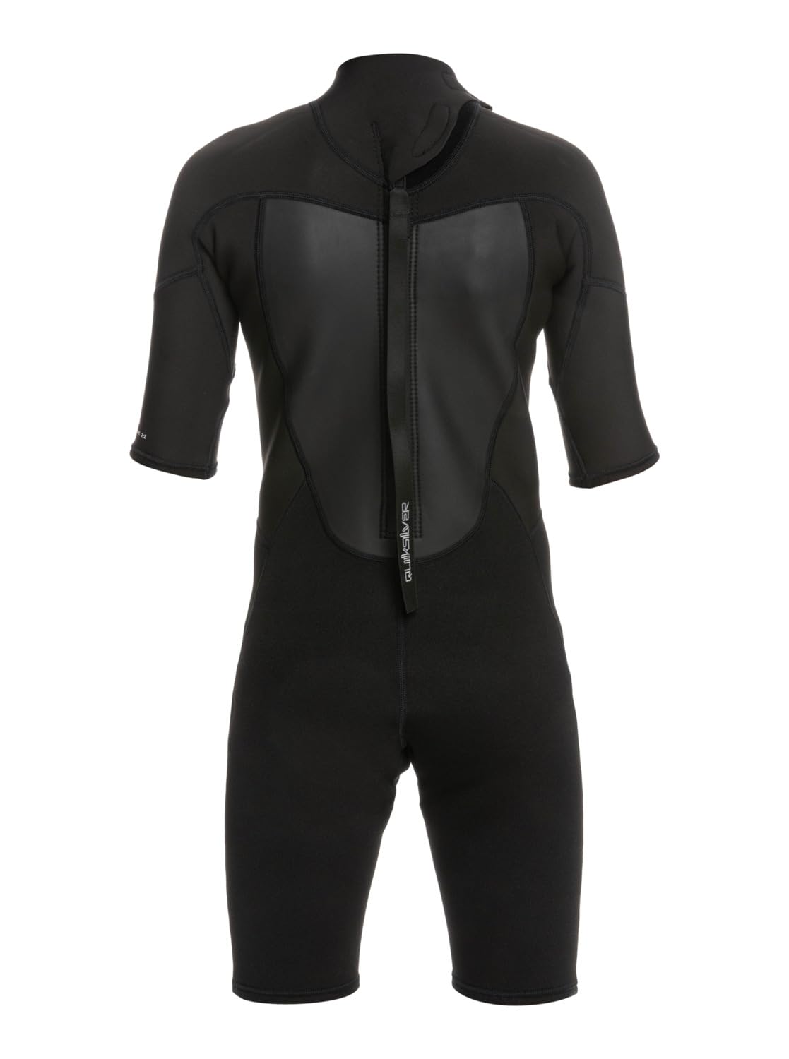 Quiksilver Prologue 2023 Combinaison de plongée Courte à Manches Courtes et Fermeture éclair dans Le Dos pour garçon Noir 2 mm
