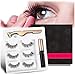 Produktbild Magnetische Wimpern, Magnetic Eyelashes Kit Wasserdichter, langlebiger Eyeliner mit 3 Paar magnetischen falschen Wimpern und Pinzette