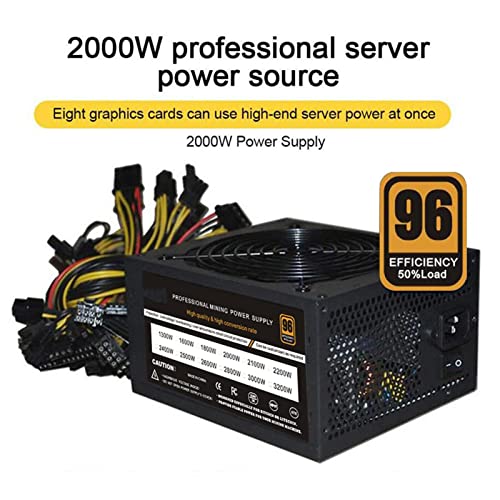Alimentation ETH Bitcoin 110V-220V multi GPU EZZON 1800W 2000W B