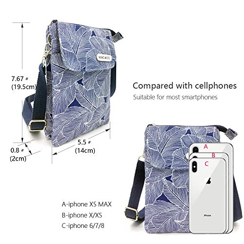 Image of Nylon Crescent Crossbody Bag for Women Men Fanny Pack Crossbody Bag Dumpling Lightweight Travel Sling Bag