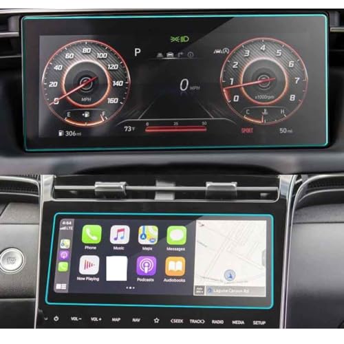 Film écran pour Hyundai Tucson NX4 2021 anti-rayures et haute transparence pour GPS de bord