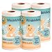 Lumina Windelvlies groß 4x100 Blatt – Weiches Windelvlies zur Einlage in Stoffwindeln – Windelvlies aus Viskose, 100 % biologisch abbaubar & hautfreundlich – Windeleinlagen für Babys