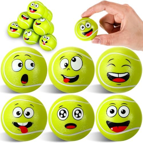 Amazon.com: Arrowbash 12 Pcs Mini Face Stress Balls for Boys Girls ...