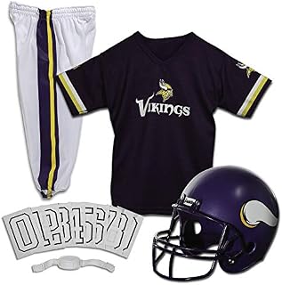 Franklin Sports Minnesota Vikings Kids Football Uniform Set - NFL Youth Football Costume