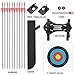 LWANO Bow and Arrow Set for Kids, Archery Beginner Gift with 10 Arrows, 5 Target Face, Ideal for Kids, Youths, Teens, Perfect for Left & Right Handers