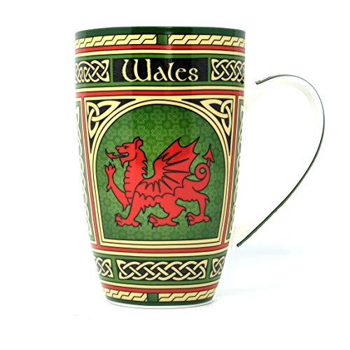 Taza de Porcelana Royal Tara Dragón Rojo 400 ml miniatura 2