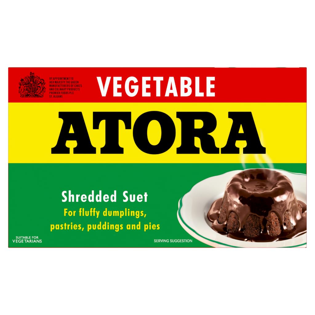 Atora Shredded Vegetable Suet, Vegetarian Alternative for Traditional Recipes, 200 g (Pack of 1)