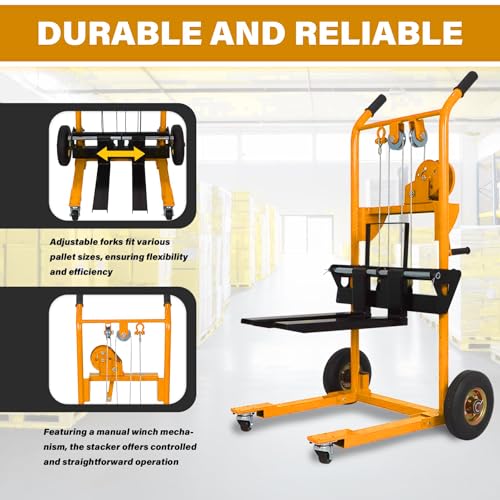 Pallet stacker machine
