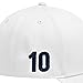 Icon Sports Compatible with Argentine Football Association Lionel Messi Cap - Unisex Adult - White w/Color Logo