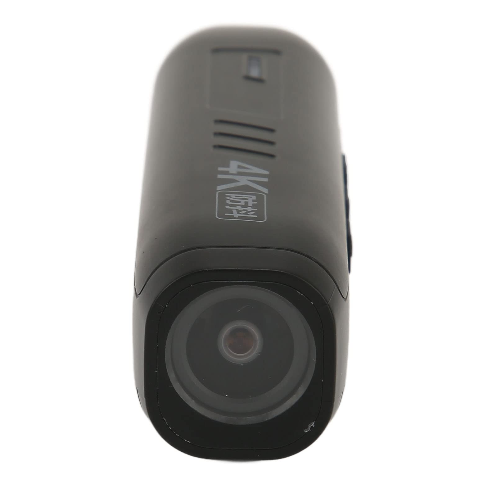Yunseity Videocamera 4K, Videocamera 1080P 60FPS Montata sulla Testa a Mani Libere, Videocamera Indossabile sulla Testa, Stabilizzatore Cardanico a 6 Assi, Controllo App Wi-Fi