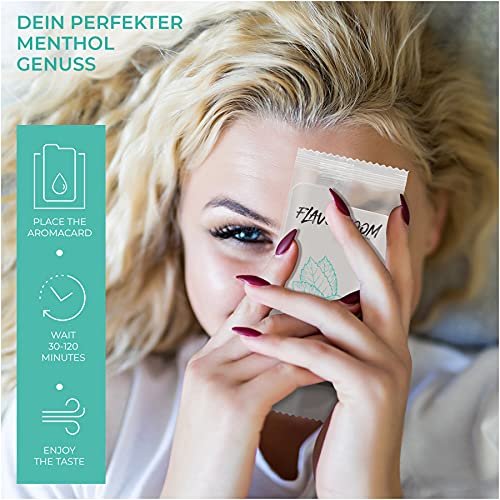 Flavouroom - Premium 25er Set | Menthol Karte für unvergesslichen Flavour Geschmack | Aromakarte | inkl. Schachtel zur… – Bild 8