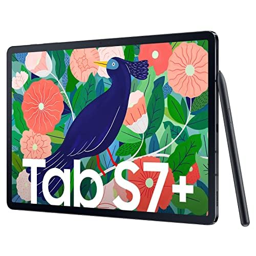 Penna Stilo di ricambio per Samsung Galaxy Tab S7/S7+ Plus/S7 FE SM-T870 SM-T875 SM-T876 Touch Pen + punte/pennini (SenzaBluetooth) (Nero mistico)
