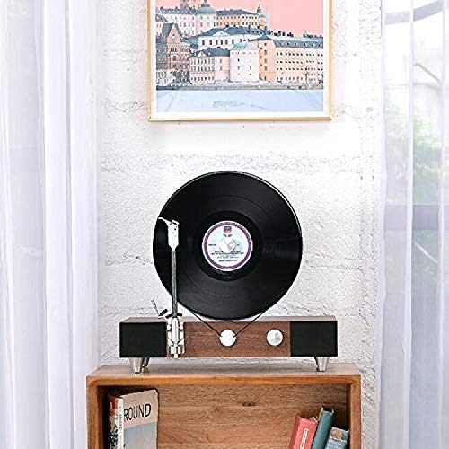 IW.HLMF Platine Vinyle rétro, phonographe Radio, Platine Vinyle Vinly Record Player Bluetooth sans Fil - Les Beatles, Paul McCartney, John Lennon, RIngo Starr, George Harrison IW.HLMF Platine Vinyle rétro, phonographe Radio, Platine Vinyle Vinly Record Player Bluetooth sans Fil – Image 3