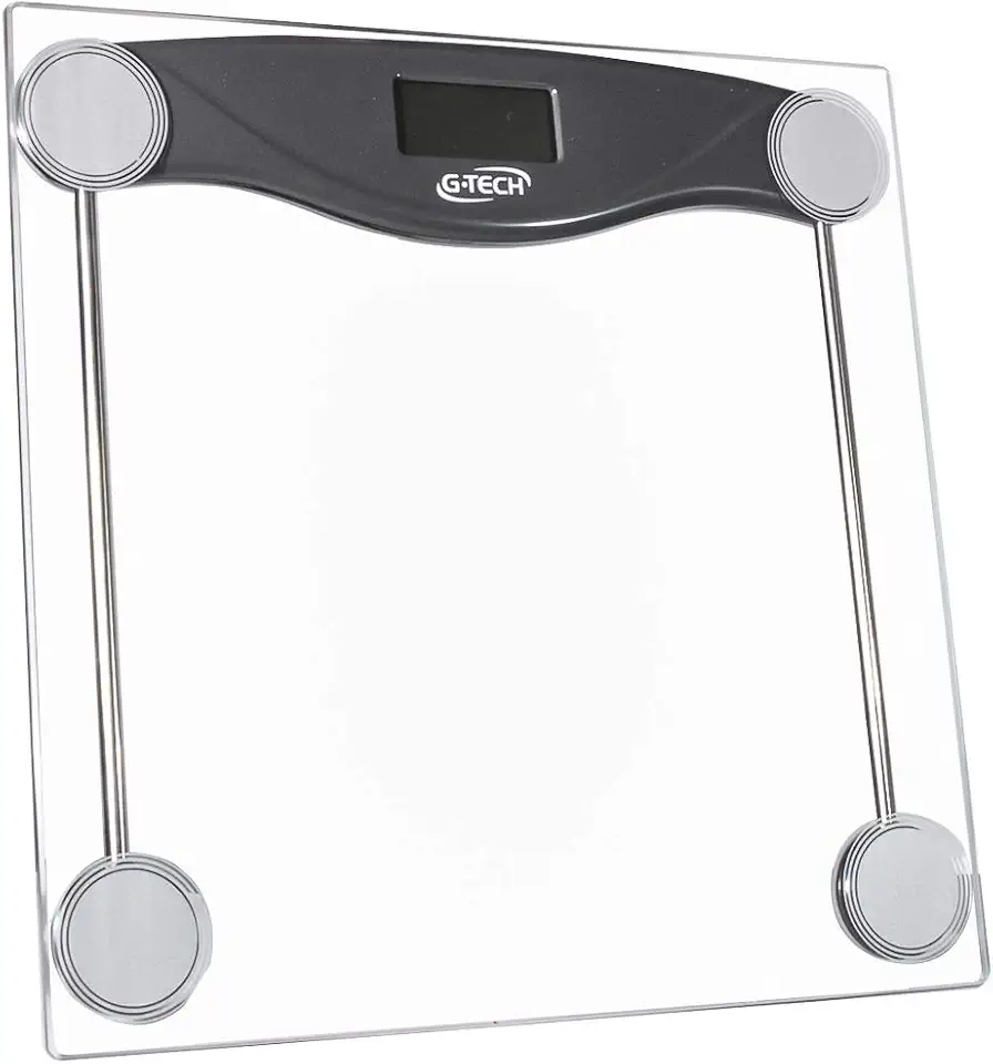 G-Tech Balgl10 Balança Digital em Vidro Temperado, Transparente