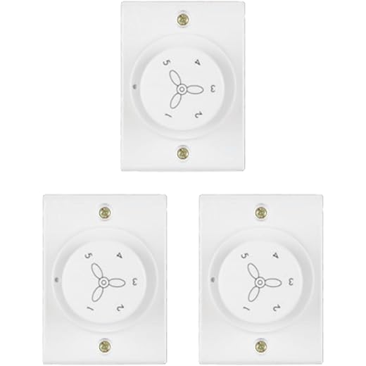 Anchor by Panasonic Penta EME Deluxe Fan Regulator White Rot
