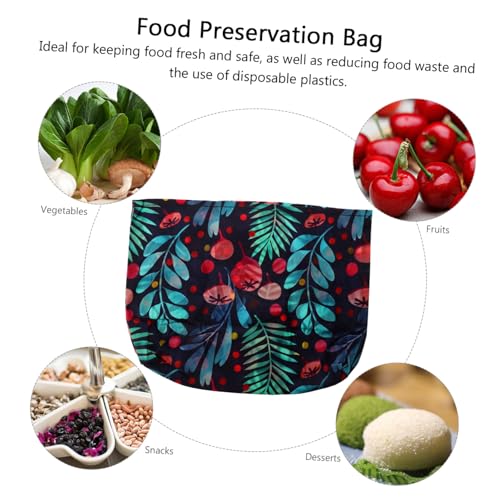 Bolsas reutilizables de tela de algodón para conservar verduras sin humedad 3