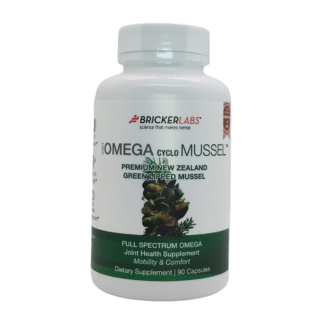 Buy Bricker Labs Omega Cyclo Mussel Joint Supplement, Premium New