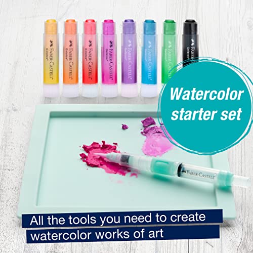 Faber-Castell Intro To Watercolor With Gelatos - Watercolor Kit For Beginners - Adult Craft Projects (Fc770412T) #TOP1