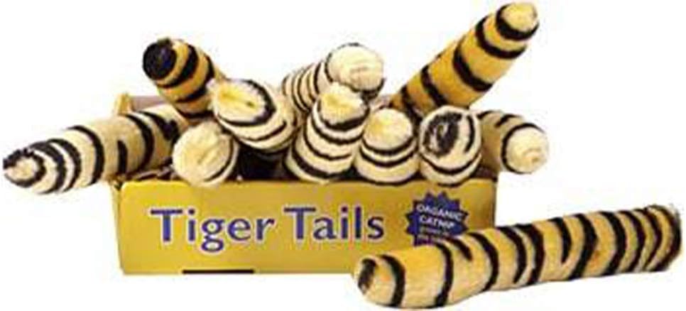 Loopies Catnip Tiger Tails 9"