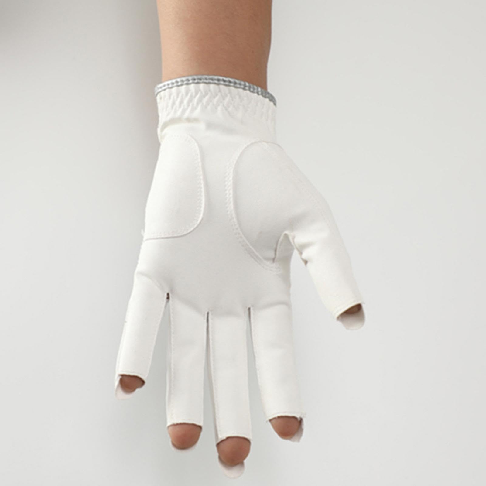 Guante de Golf para Mujer Guantes Deportivos Entrenamiento Exterior en Cuero Ajustable Flexible Transpirable Antideslizante Adecuado para Fitness Y Re