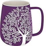 JUMBO BECHER BÜROTASSE - Ceramic Coffee Cup ist perfekt für Kaffee, Wasser, Kakao, Tee
