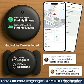Localizzatore GPS antifurto TRAKSY | Precisione militare GPS/GLONASS, batteria fino a 2 anni, impermeabile IP67, compatibile con app Apple e Android