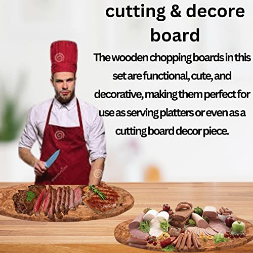 OLIVANERA Olive Wood Cutting Board for Kitchen – Large Cutting Board – Wooden Serving Boards – Cheese Boards - Serving Tray for Meat – Chopping Boards (24 inch) - Image 7