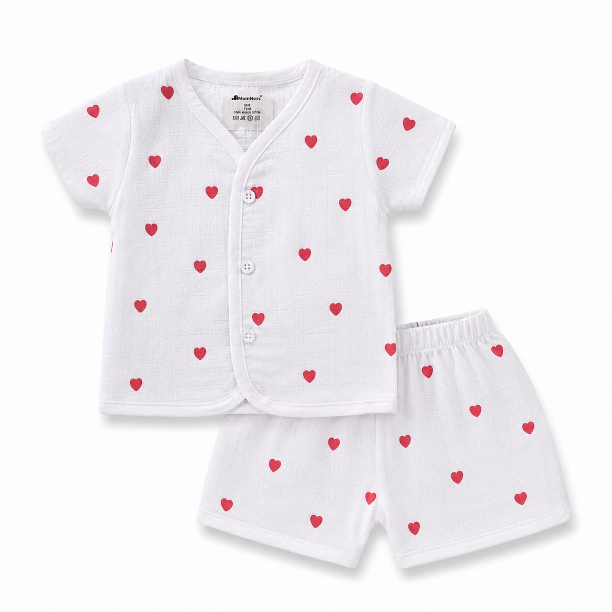 momness Baby Muslin 100% Cotton Jabla, Newborn Dress, Infant Cotton Jabla-picture-14