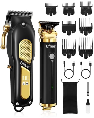 Ufree Cordless Clippers & Trimmers Set for Men