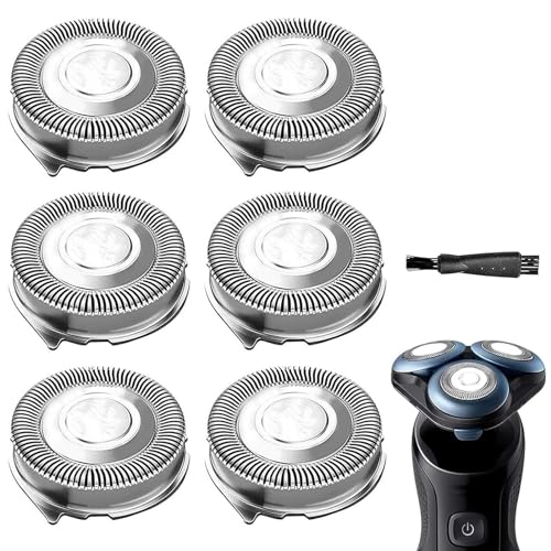Lames SH50/52 rasoir Norelco Series 5000 avec têtes de coupe haute précision