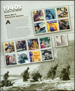 USPS Celebrate The Century 1940s Lahore, Karachi - Pakistan