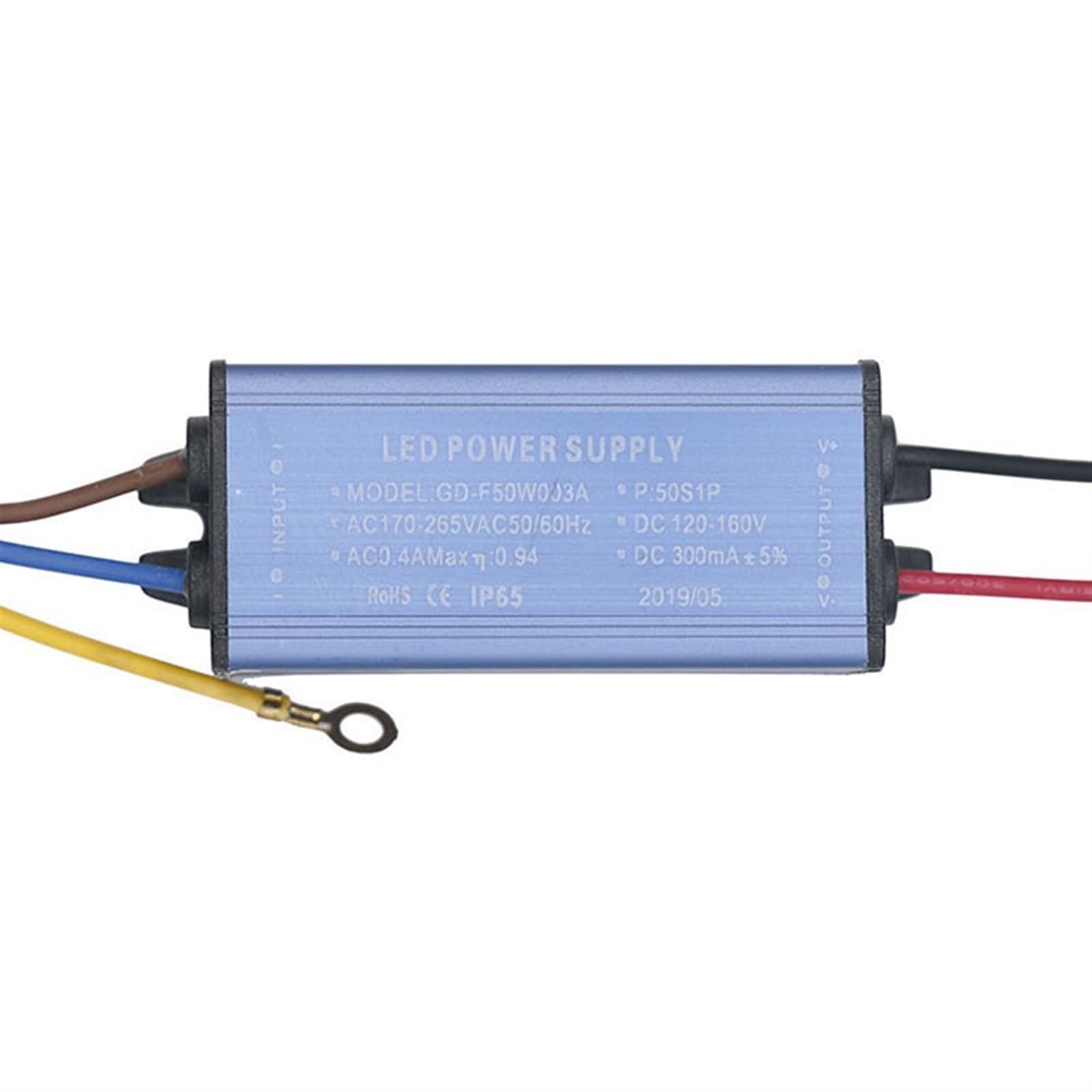 Pilote LED 50W 300mA pour alimentation et éclairage à courant constant