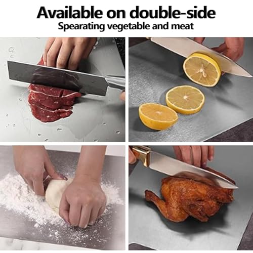 Planche à découper anti odeur en titane pour éliminer les bactéries de cuisine