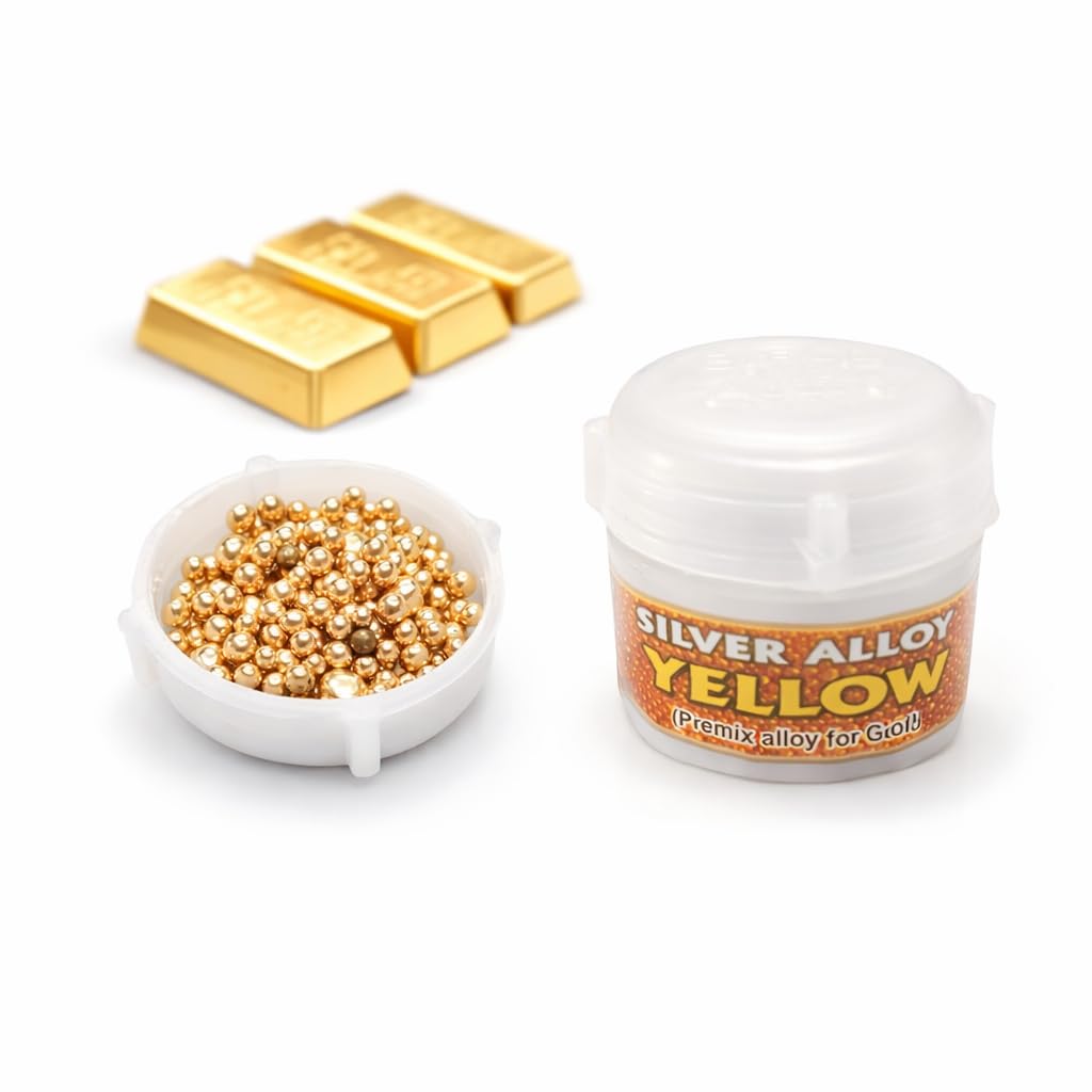 Johnson Tools Premix Yellow Alloy For Gold Mixing(Silver Yellow Alloy 10gram)