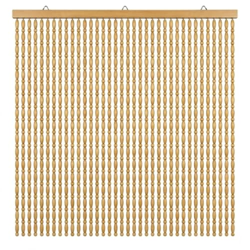 Cortina De Abalorios Para Puertas，Cortina De Puerta De Cuentas Colgantes Colgante De Madera Con Cuentas Para Salón Dormitorio Pasillo Balconoy