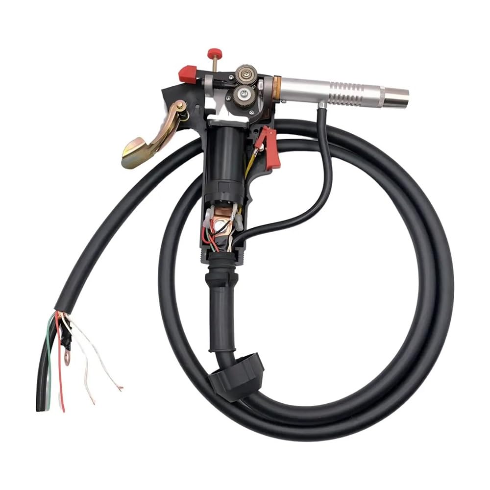 Torche acier et aluminium 200A pistolet à bobine MIG NBC-200A pour dévideur push pull de 2 mètres